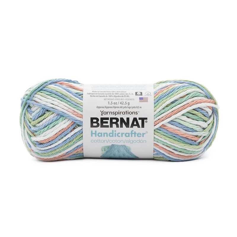 Bernat® Fil Ombre Handicrafter®, Coton #4 Moyen, 1,5oz/42,5g, 68 Yards Fil moyen coton 4