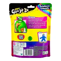 Heroes of Goo Jit Zu Rainbow Friends Vert l'Expérience d'Horreur Multijoueur pour Enfants Figurine Jouet Super Extensible Rempli de Goo s'Étire jusqu'à 3X Sa Taille