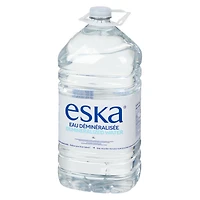 Eska Natural Spring Water 4L Bottle - Demineralized, Demineralized Natural Spring Water