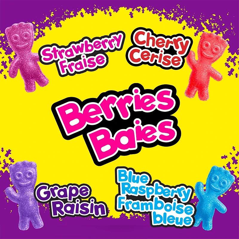 Sour Patch Kids Berries Candy, Sour then Sweet, Gummy Candy 150 g