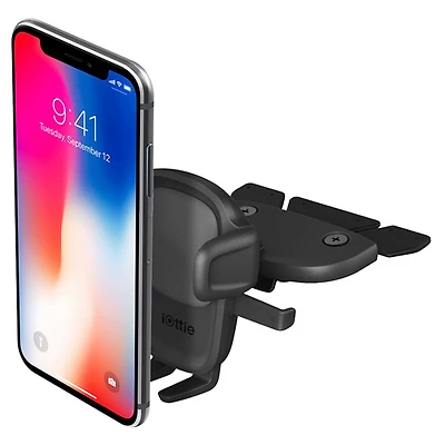 iOttie Easy One Touch 5 CD Slot Phone Mount - Black