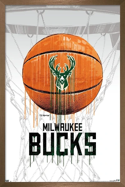 NBA Milwaukee Bucks - Ballon goutte à goutte 20