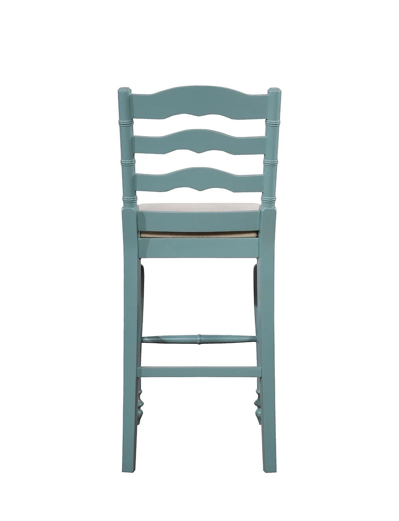 Tabouret de bar Hunter bleu antique