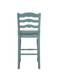 Tabouret de bar Hunter bleu antique