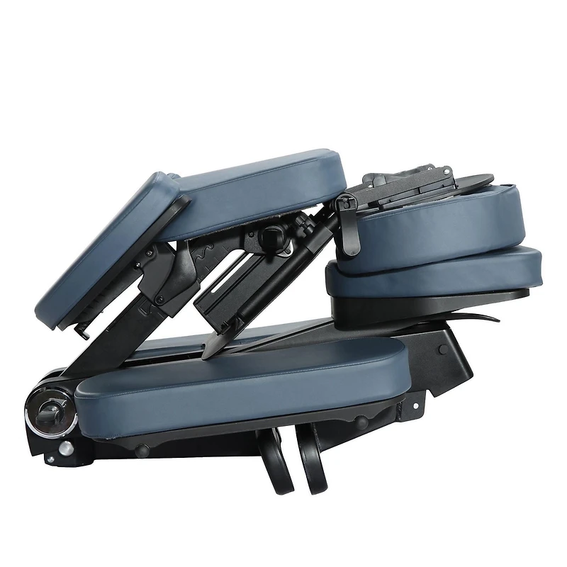 Master Massage the Most Advanced Ergonomically Designed Gymlane Portable Massage Chair in Royal Blue