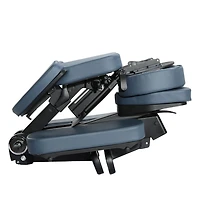 Master Massage the Most Advanced Ergonomically Designed Gymlane Portable Massage Chair in Royal Blue