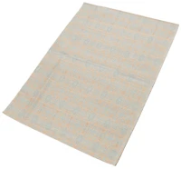 ECARPETGALLERY Tapis Fait à la Main pour Salon, Salle à Manger et Chambre à Coucher Contemporain Collection Collage 4'9" x 6'9" en Bleu