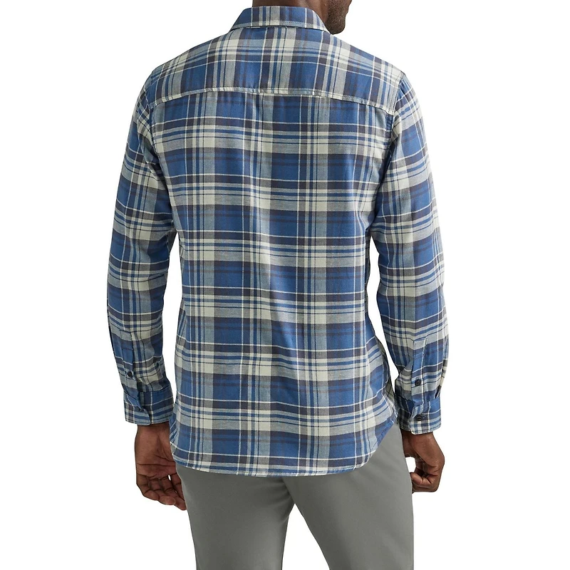 Lee Men's Long Sleeve Plaid Shirt
