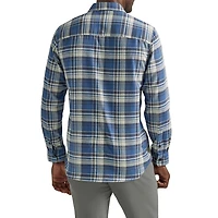 Lee Men's Long Sleeve Plaid Shirt