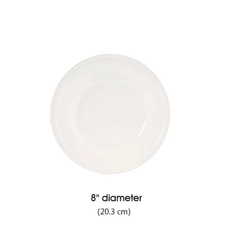 Service de vaisselle en faïence Mainstays Darby Vanille 12 pièces