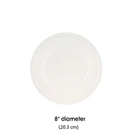 Service de vaisselle en faïence Mainstays Darby Vanille 12 pièces