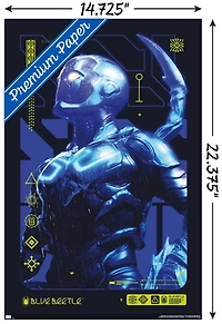 DC Comics Movie Blue Beetle - Biotech Wall Poster, 22.375" x 34"
