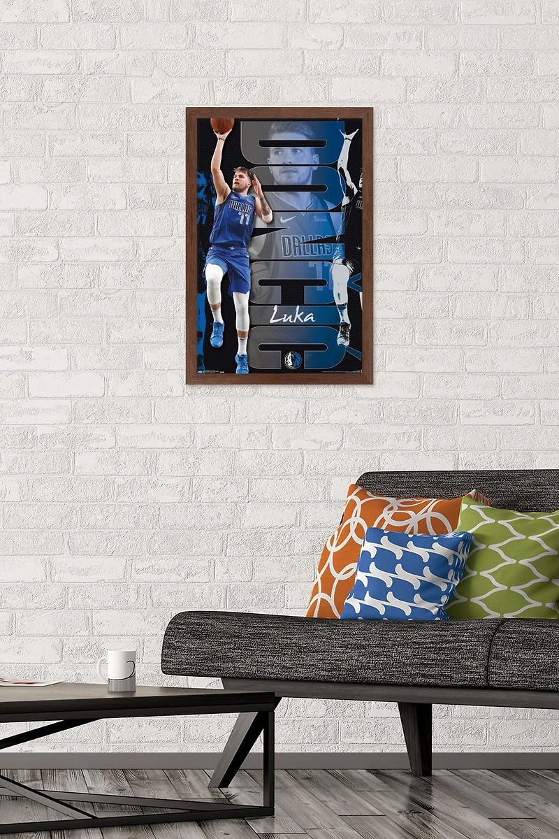 NBA Dallas Mavericks - Luka Doncic 19 Wall Poster, 22.375" x 34"