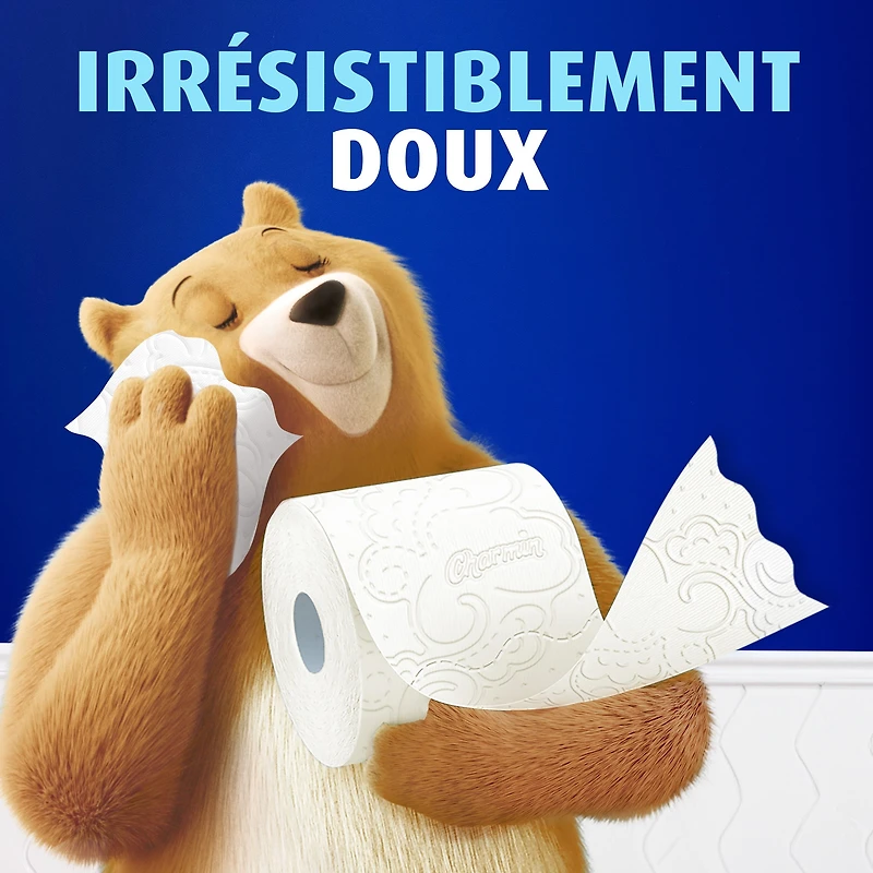 Papier hygiénique Charmin Ultra Doux, 30 rouleaux triples = 90 rouleaux réguliers, papier hygiénique à 2 épaisseurs 30 Unité