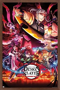 Demon Slayer - Key Visual 1 Wall Poster, 22.375" x 34"