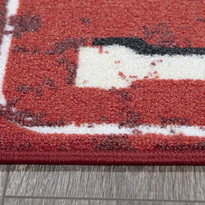 Tapis de couloir classique à sous-couche en caoutchouc de la collection Laundry