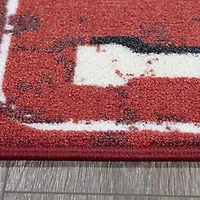 Tapis de couloir classique à sous-couche en caoutchouc de la collection Laundry