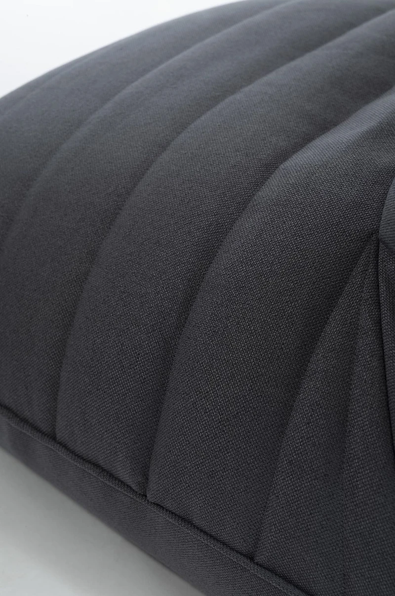 Fauteuil poire Gouchee Home Tango Charbon – Housse en polyester résistant et rembourrage en billes de polystyrène, adapté aux adultes et aux adolescents, siège léger et portable pour dortoir ou salon