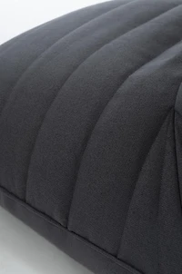 Fauteuil poire Gouchee Home Tango Charbon – Housse en polyester résistant et rembourrage en billes de polystyrène, adapté aux adultes et aux adolescents, siège léger et portable pour dortoir ou salon