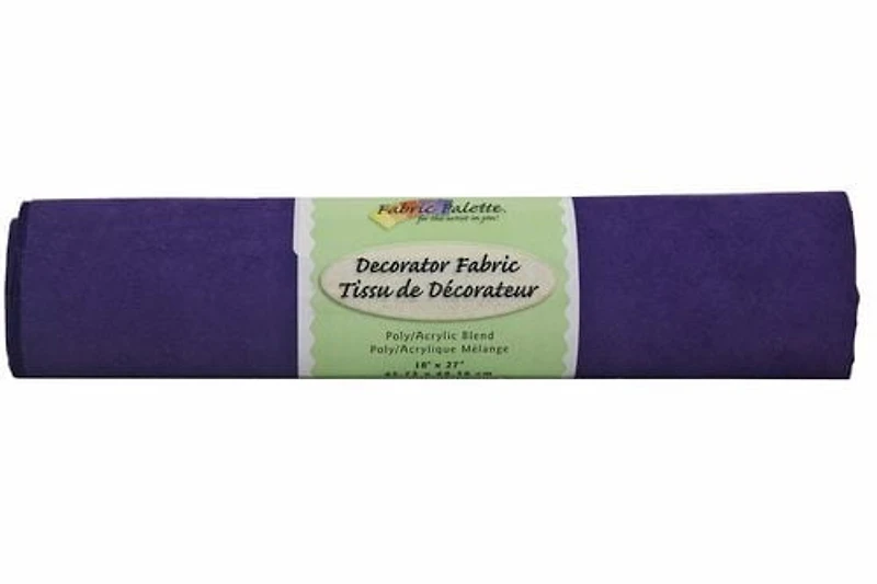 Fabric Creations Decorator Faux Suede Upholstery Fabric, 18" X 27"