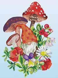 DIAMOND DOTZ® Garden Gnome Special Edition Diamond Painting Kit, Design Size: 9 x 12 inches