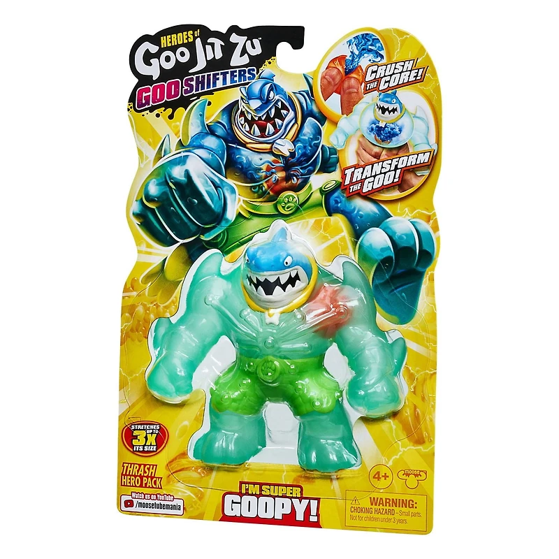 HEROES OF GOO JIT ZU GOO SHIFTERS HERO PK THRASH