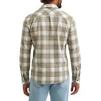 Wrangler® Men's Long Sleeve Plaid Shirt
