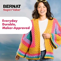 Bernat® Super Value™ Yarn, Acrylic #4 Medium, 7oz/197g, 426 Yards