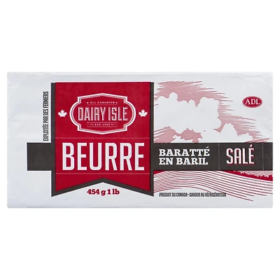 Dairy Isle Butter 454g, Dairy Isle Salted Butter 454g