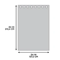 Mainstays Faux Suede Drapery Grommet Window Panel