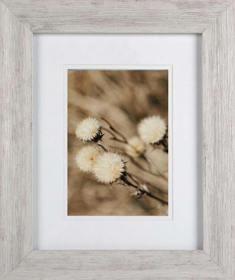 Hometrends Plaxis 5x7in Photo Frame, Pink Pearl finish, Decorative Tabletop and Wall Picture Frame, 5in x 7in