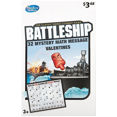 Battleship Valentines Cards, 32 Count, Classroom Exchange Cards