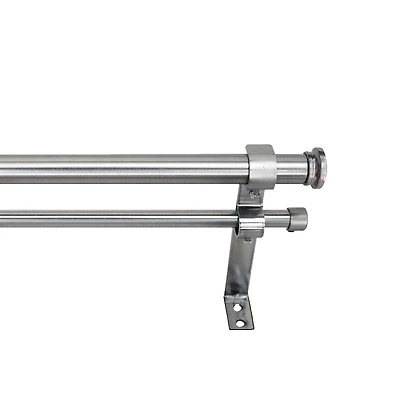 Versailles Tringle Corona Double Ajustable 32po - 86po