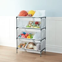 Mainstays Kids 8 Bin Toy Organizer