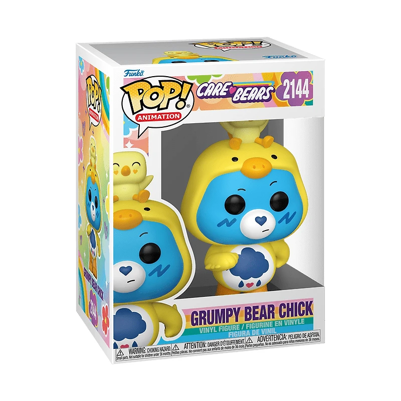 Funko Pop! Animation: Care Bears - Grumpy Bear Chick figurine en vinyle