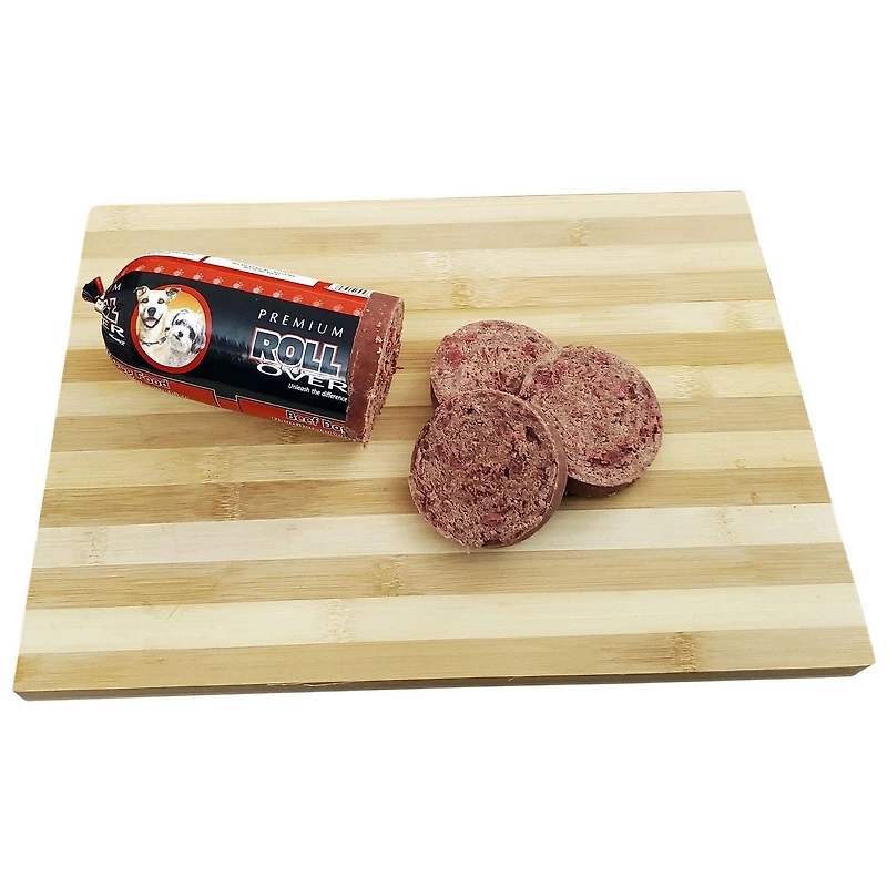 Nourriture au bœuf pour chiens Premium de Rollover