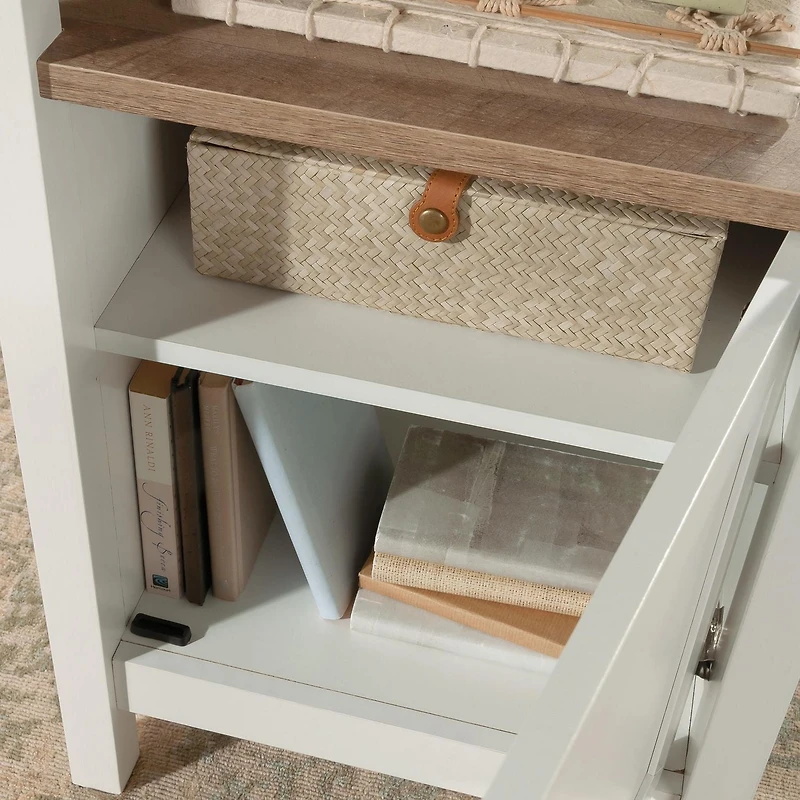 Sauder Cottage Road Desk, White, 430056