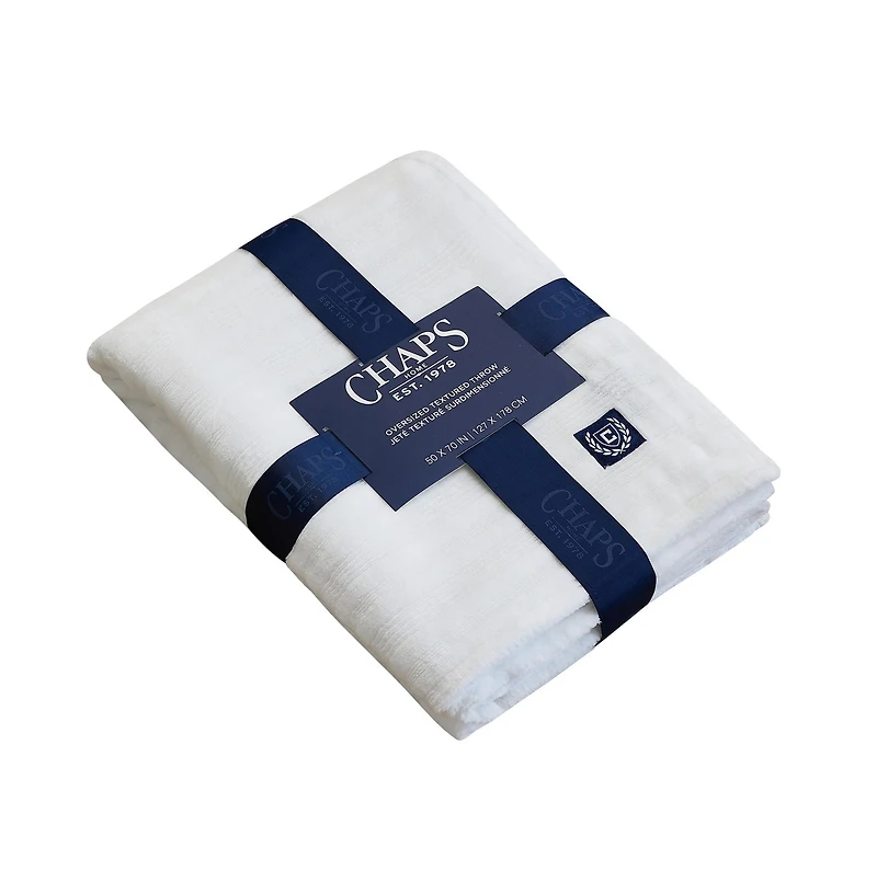 Chaps Solide Peluche Jeter Couverture