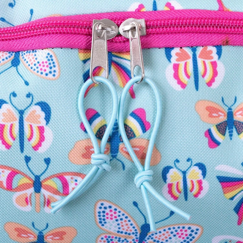 Jetstream Front Utility Pocket Backpack, Butterfly pattern