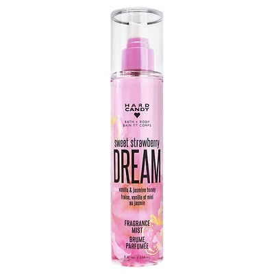 Hard Candy Sweet Strawberry Dream Fragrance Mist, 236 mL