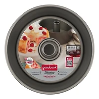 GoodCook Everyday Nonstick Steel Angel Food Pan, 9.5", Gray