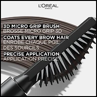 L'Oréal Paris Infallible 24H Mascara Volumisant pour Sourcils, 4 mL Mascara pour Sourcils Longue Tenue