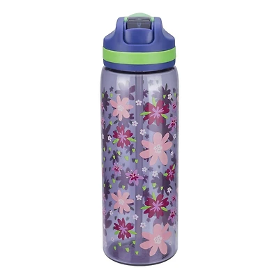 Cool Gear 25 Fluid Ounce Pier Sipper - Artsy Floral BPA Free Carrying Loop