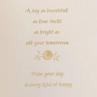 Carte de mariage Hallmark