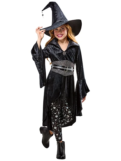 Rubies Black Coven Witch Costume for Kids, Girls
