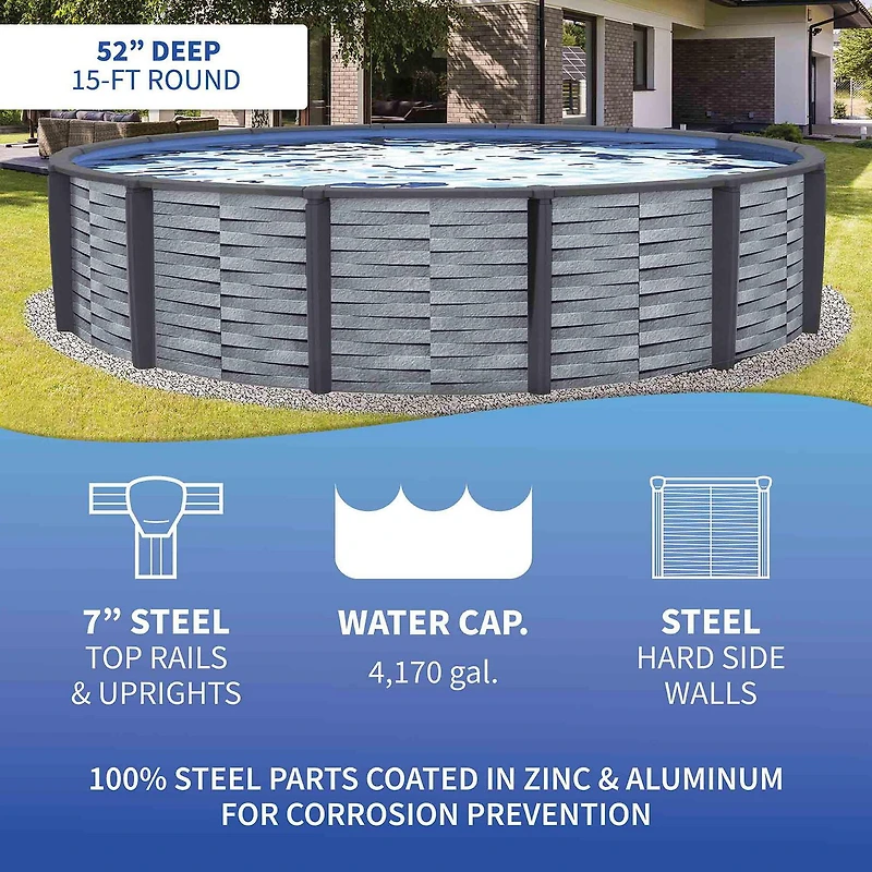 Ensemble de piscine ronde Affinity