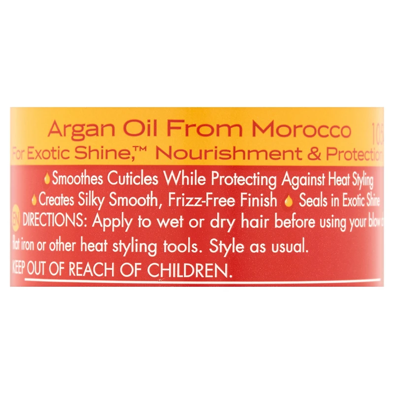 Creme of Nature Argan Oil Polisher, Nourishes and Protects 4oz