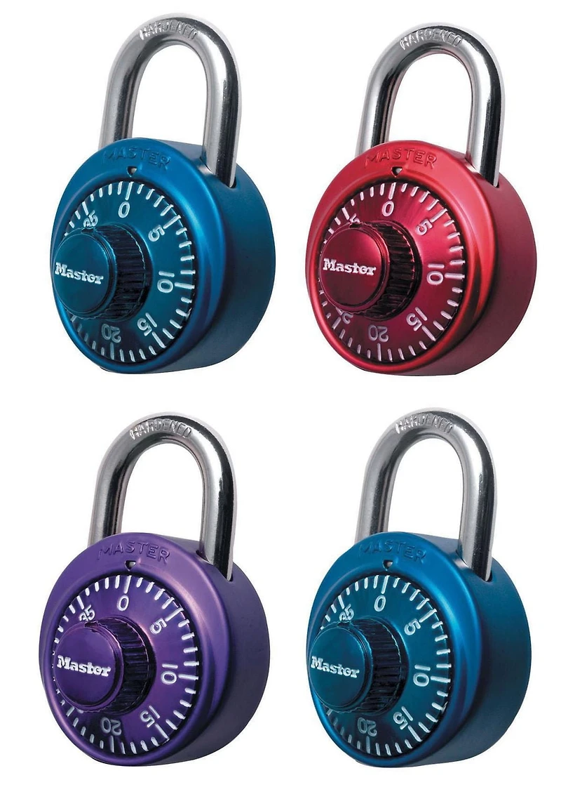 Master Lock X-Treme Colour Combination Lock #1530DCM