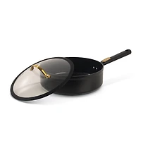 Batterie de cuisine en aluminium 32 pièces Thyme & Table - Noir