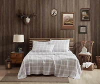 Coleman Printed Polyester Flannel Sheet Set